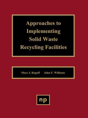 cover image of Approaches to Implementing Solid Waste Recycling Facilities